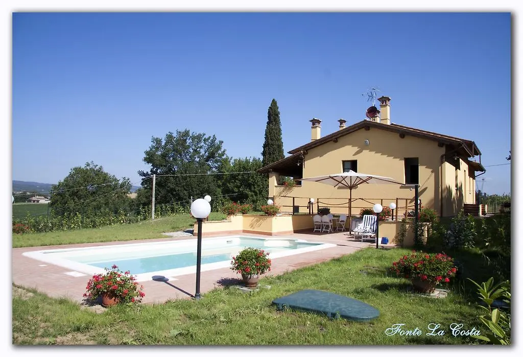 Villa Ortoturismo Fonte La Costa Marciano della Chiana Сasa de vacaciones
